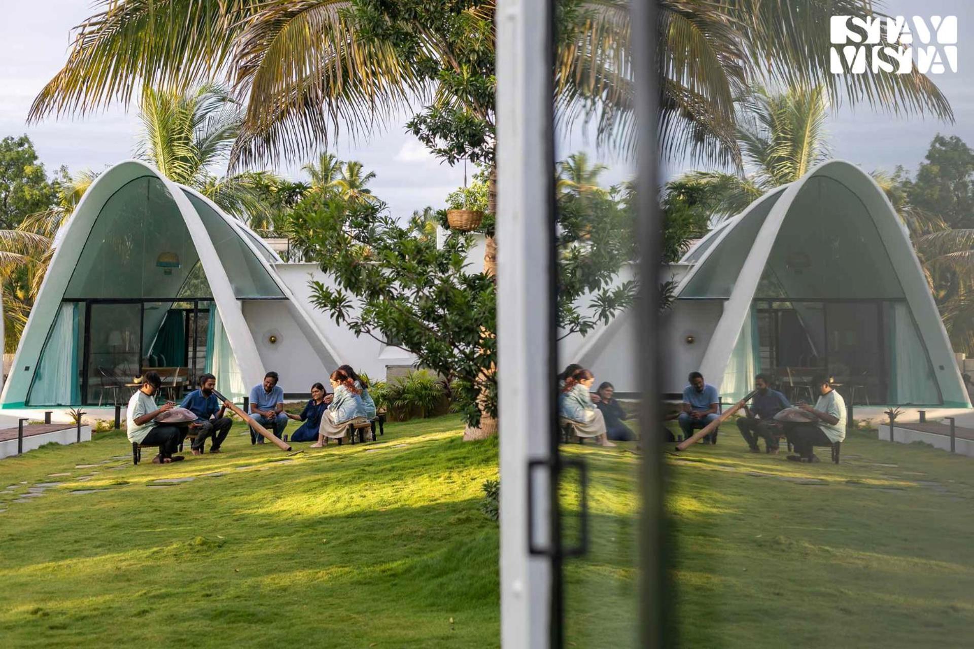 Stayvista At Shwaas Mysore With Private Pool Eksteriør bilde