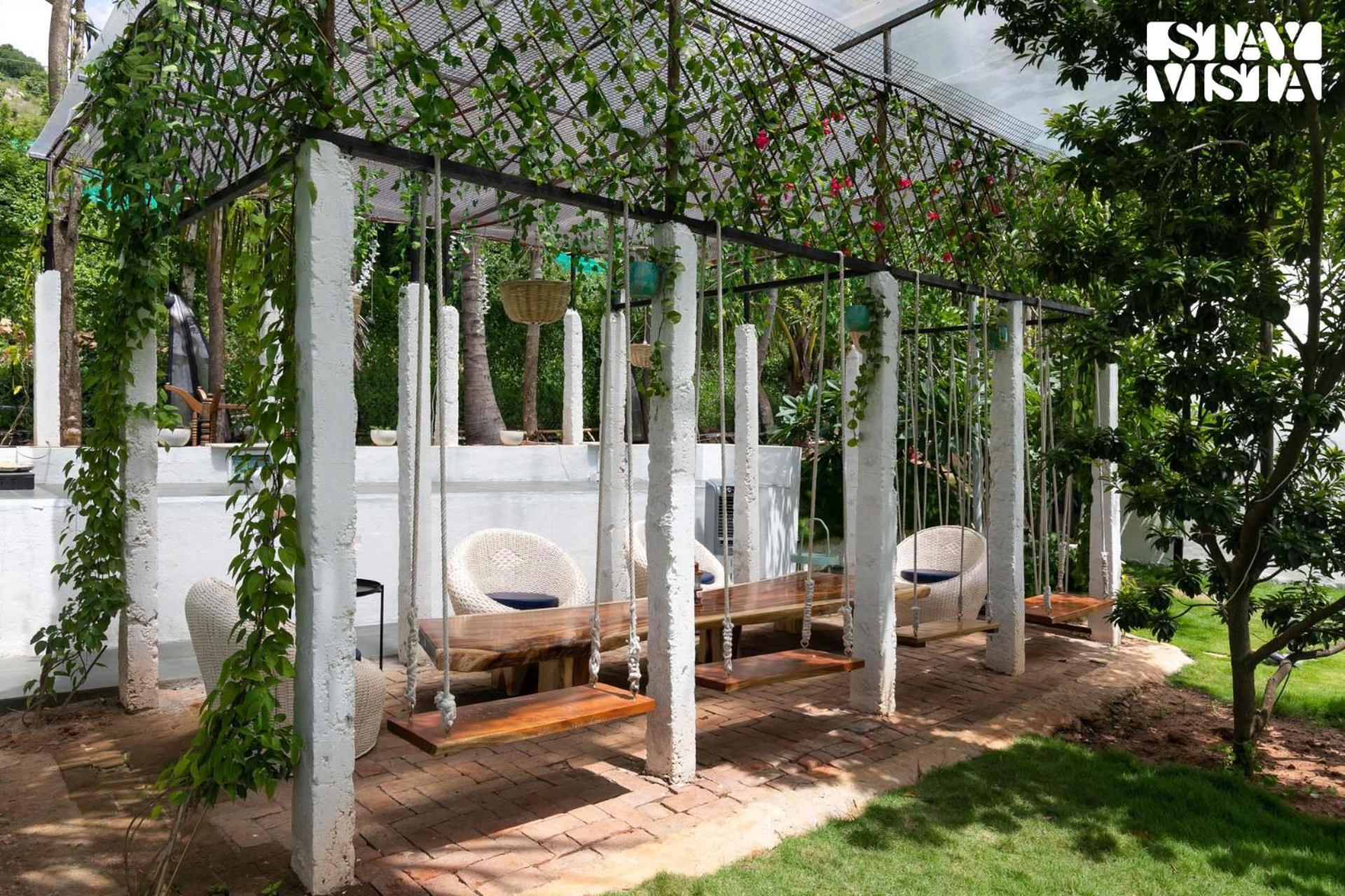 Stayvista At Shwaas Mysore With Private Pool Eksteriør bilde