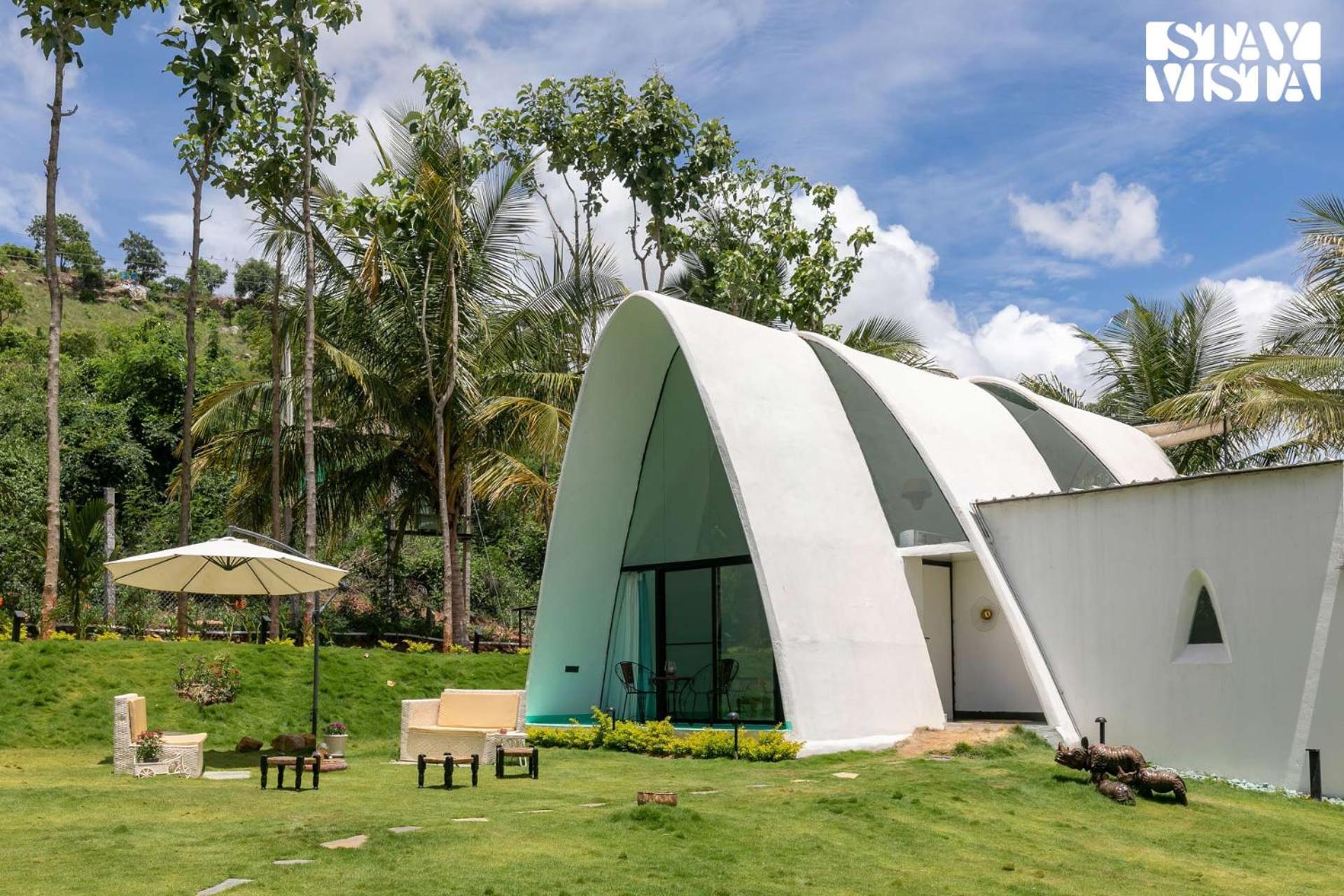 Stayvista At Shwaas Mysore With Private Pool Eksteriør bilde