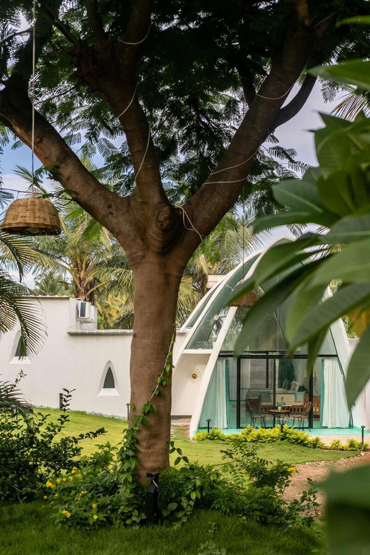 Stayvista At Shwaas Mysore With Private Pool Eksteriør bilde
